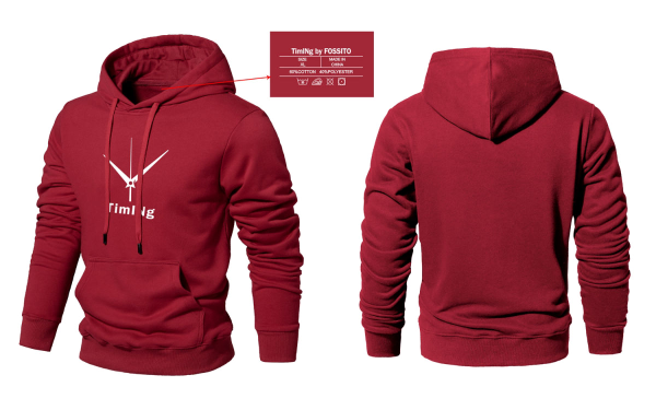 Unisex TimINg Cotton Hoodie